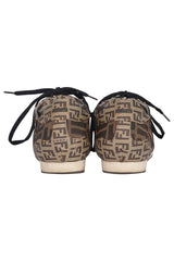 Fendi Brown Zucca Sneakers