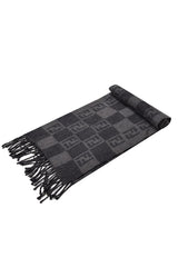 fendi-logo-black-grey-scarf