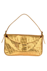 Fendi Metallic Mama Baguette Bag