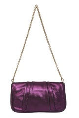 fendi-purple-metallic-chain-shoulder-bag