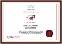 Fendi Red Ombre Sunglasses