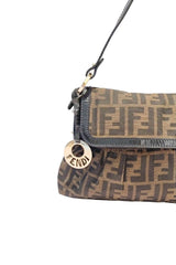 Fendi Tobacco Zucca Chef Shoulder Bag Rt87-10