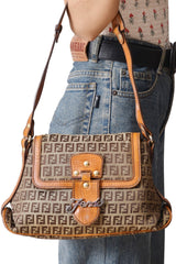 Christian Dior Oblique Monogram Trotter Bag Rt140-10