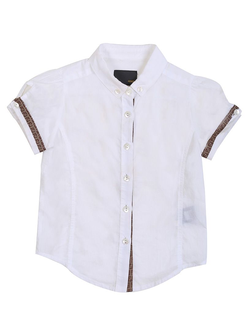 Fendi White Fendi Classic Shirt
