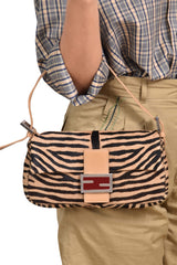 Fendi Zebra Print Mamma Baguette