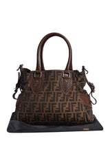 Fendi Zucca Canvas Handbag