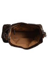 Fendi Zucca Canvas Handbag