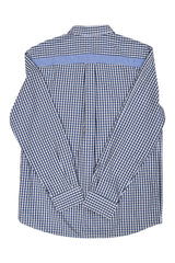 Fred Perry Checked Blue Shirt