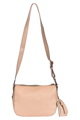 Furla Leather Beige Crossbody Bag