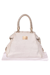 Gianni Versace Barocco Embroidered Satchel Bag