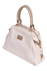 Gianni Versace Barocco Embroidered Satchel Bag