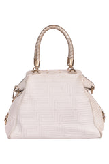 Gianni Versace Barocco Embroidered Satchel Bag