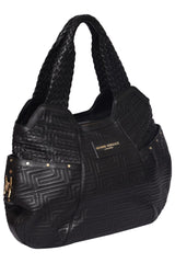 gianni-versace-logo-embossed-hobo-bag