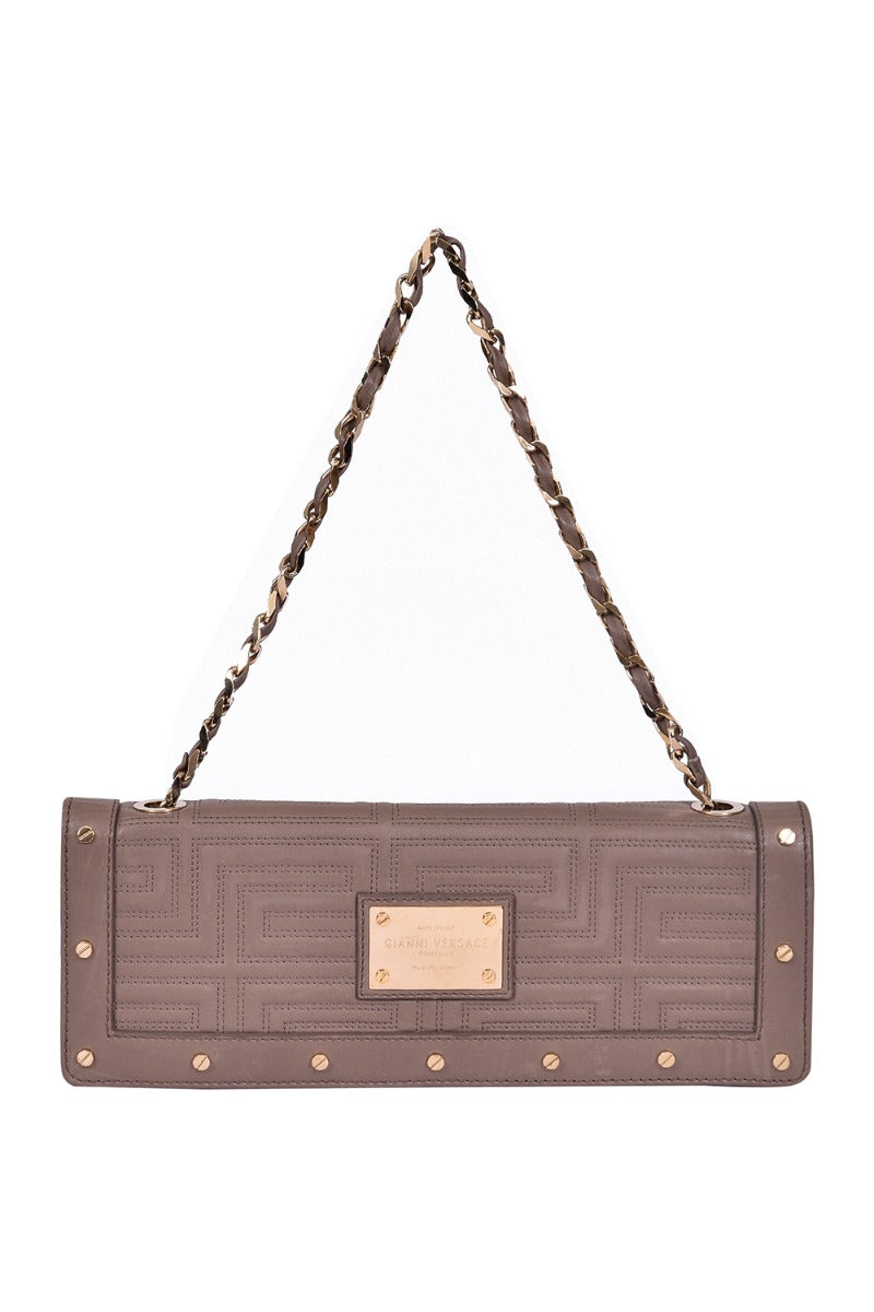 Gianni Versace Quilted Leather Sling