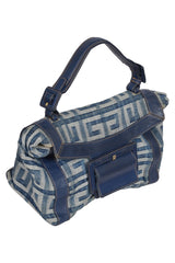 Givenchy Denim Leather Top Handle Bag