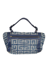 Givenchy Denim Leather Top Handle Bag
