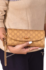 Gucci Limited Edition Guccissima Bamboo Clutch
