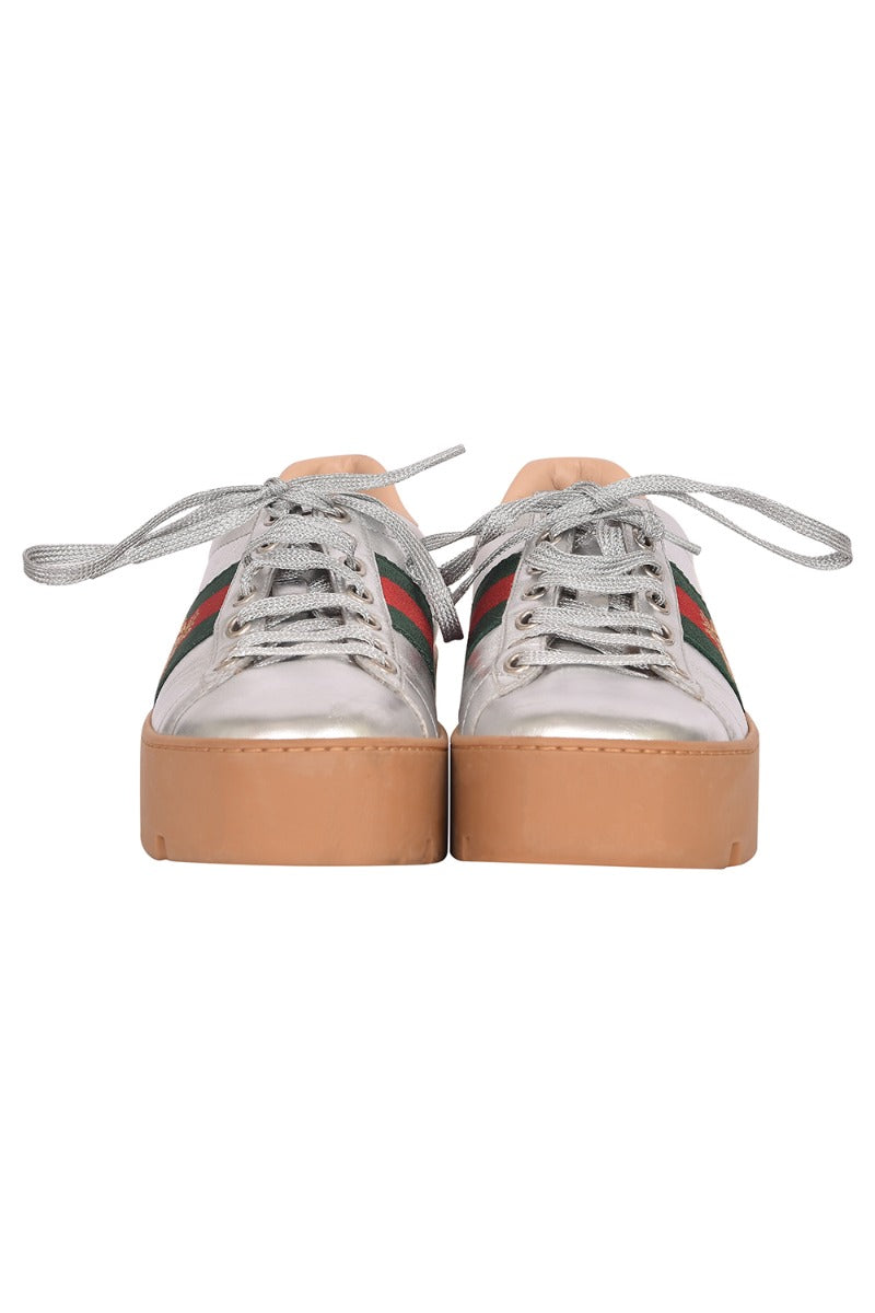 gucci-ace-silver-bee-platform-sneakers