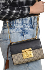 gucci-black-beige-padlock-shoulder-bag