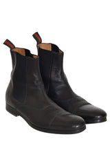 Gucci Chelsea Black Boots