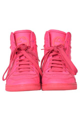 Gucci Dapper Dan Leather Pink Trainers