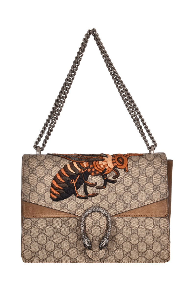 Gucci Dionysus Limited Edition Bee Gg Monogram Bag