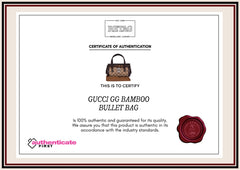 Gucci Gg Bamboo Bullet Bag