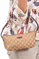 Gucci Gg Canvas Boat Pochette