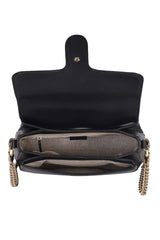 Gucci Gg Interlocking Leather Chain Crossbody Bag