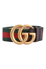 Gucci Gg Interlocking Web Buckle Belt Rt144-10