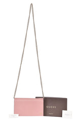 gucci-gg-pink-leather-chain-sling-bag