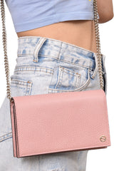 gucci-gg-pink-leather-chain-sling-bag