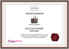 Gucci Gg Supreme Tote Bag