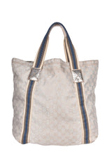 Gucci Gg Web Tote Bag