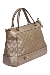 Gucci Gold Guccissima Mayfair Shoulder Bag