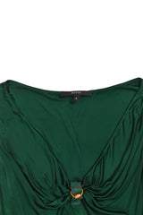Gucci Green Sleevesless Top