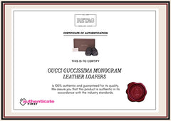 Gucci Guccissima Monogram Leather Loafers Rt128-10