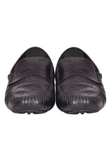 Gucci Guccissima Monogram Leather Loafers Rt128-10