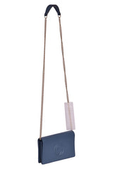 Gucci Mini Soho Pebbled Leather Walleton Chain