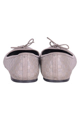 Gucci Monogram Ballerinas
