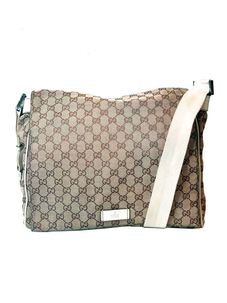 Gucci Monogram Messenger Bag