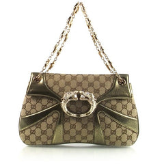 Gucci Monogram Tom Ford Jeweled Dragon Bag