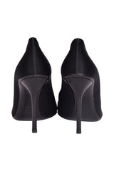 Gucci Satin Crystal Horsebitpeeptoe Pumps