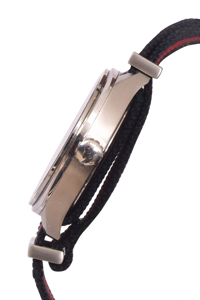 Gucci Stainless Steel & Nylon Web Watch