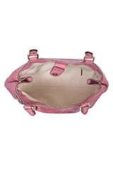 Gucci Sukey Pink Diamante Leather Handbag