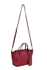 Gucci Swing Leather Satchel Bag