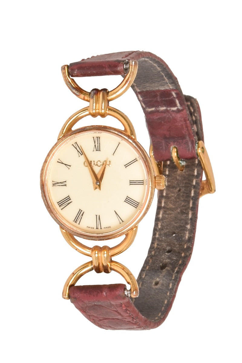 GUCCI CLASSIC ROMAN NUMERAL DIAL WATCH