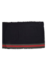 Gucci Web Black Monogram Stole
