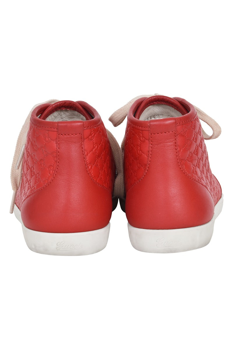 gucci-women-s-monogram-red-sneakers