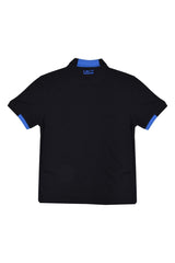 Hackett Black Logo Polo T Shirt